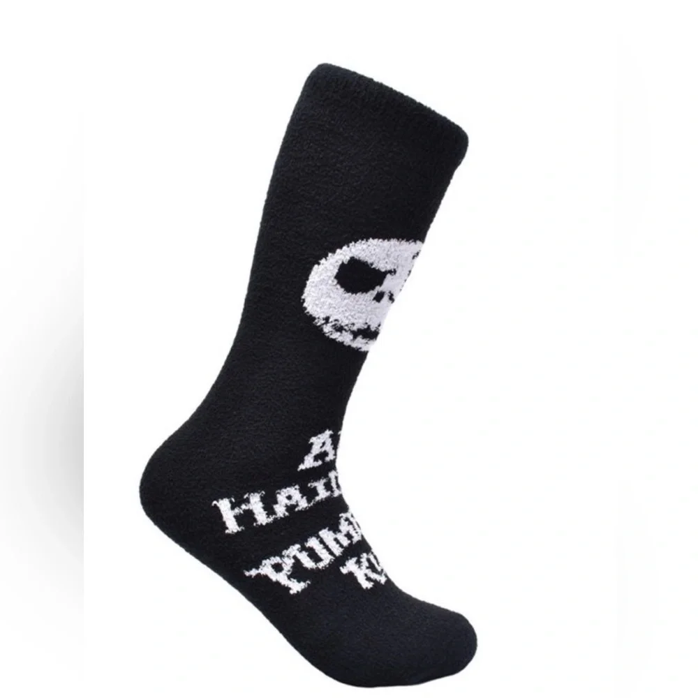 NWT Disneys the nightmare before christmas mens crew socks 7 pairs size 6-12